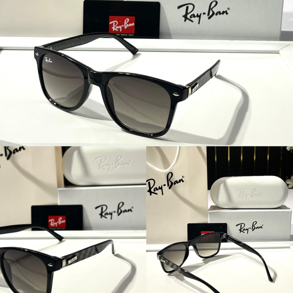 Ray-Ban Sunglasses Wayfarer Gradient Lens Black Frame