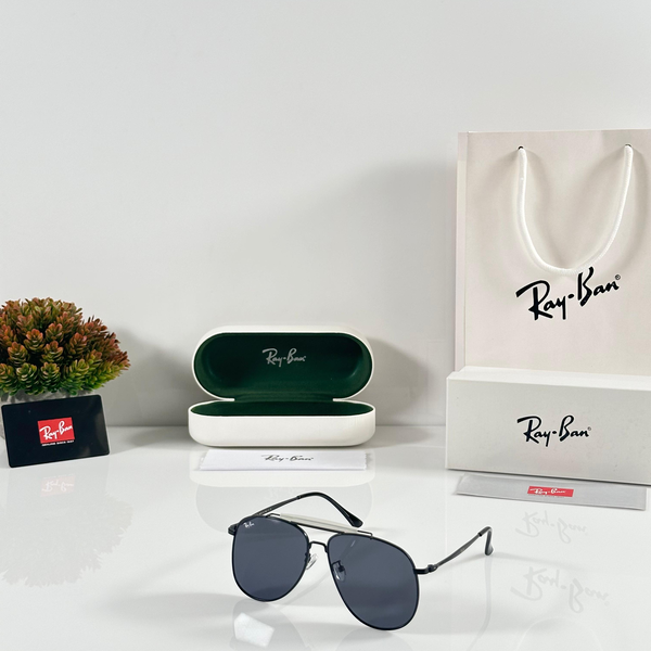 Ray-Ban Sunglasses Aviator Classic Black Frame Grey Lens