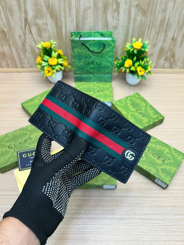 Gucci Inspired Signature GG Leather Wallet
